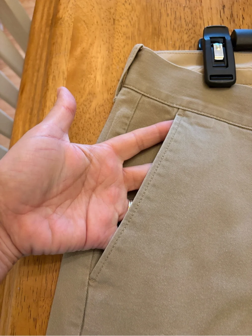 J. Crew Khaki Chino Pants in Beige